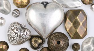 Copper Coated Beads&Penda